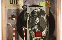 nox est perpetua - Wunderland III, 2003, 40x43x8 cm, div. Materialien