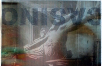 nox est perpetua - casino-Gestürzter, 2010, 16,5x25x2 cm, Fotos auf Transparentpapieren