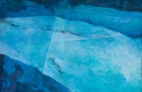 unbetitelt,  Eis, 2009, 60x80 cm,  Eitempera/Ölfarbe auf Sperrholz