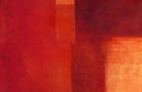 unbetitelt, ROT, 2003, 150x170 cm, Eitempera/Ölfarbe auf Nessel