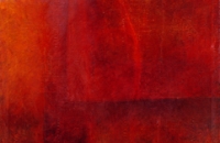 unbetitelt, ROT, 2002, 140x120 cm, Eitempera/Ölfarbe auf Brokat