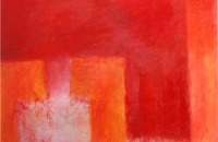unbetitelt, ROT, 2010, 80x60 cm,  Eitempera/Ölfarbe auf Sperrholz