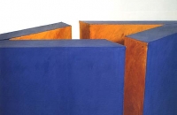 Salino, 1990,156x290x156 cm,  Eitempera auf Nessel