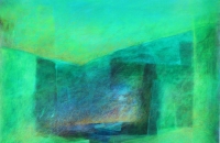 Randgebiete II, 2012, 50x70 cm, mix.media auf MDF