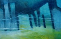 styx - Ruine I  - , 2010, 60x80 cm, Öl/Eitempera auf Nessel